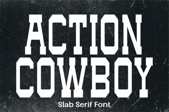 Action Cowboy: Command Attention with Bold Typography