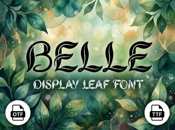Belle: A Font That Commands Attention