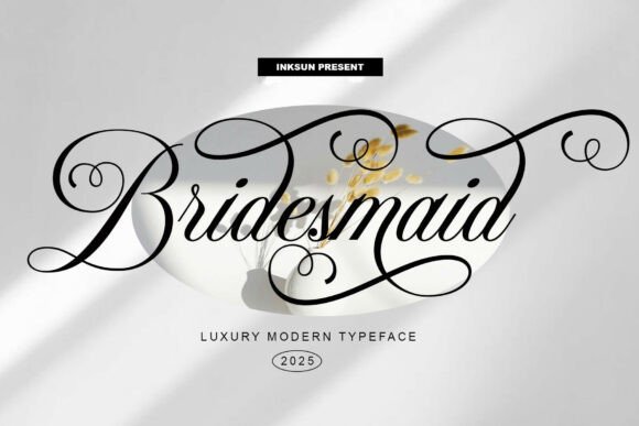 Bridesmaid: A Typeface for Moments That Matter