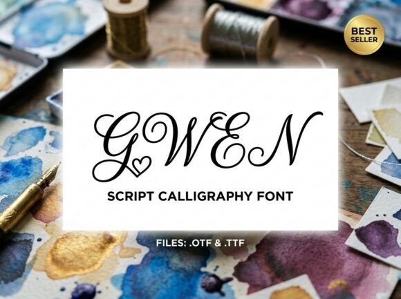 Gwen: A Display Typeface That Commands the Room
