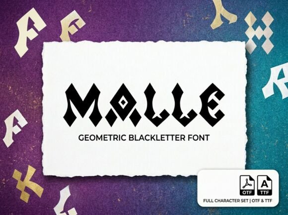Malle: The Display Font That Demands Attention