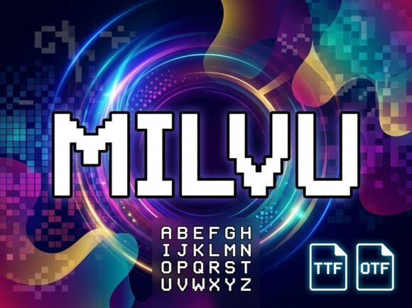 Milvu: The Display Typeface for Bold Creators