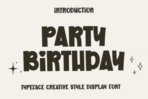 Party Birthday: The Creative Font That Feels Like a Celebration