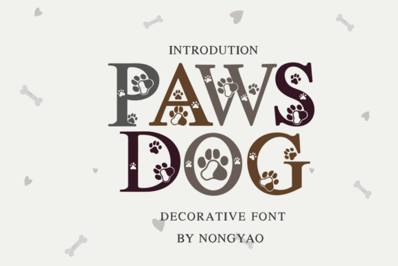 Paws Dog: A Decorative Font for Playful Branding