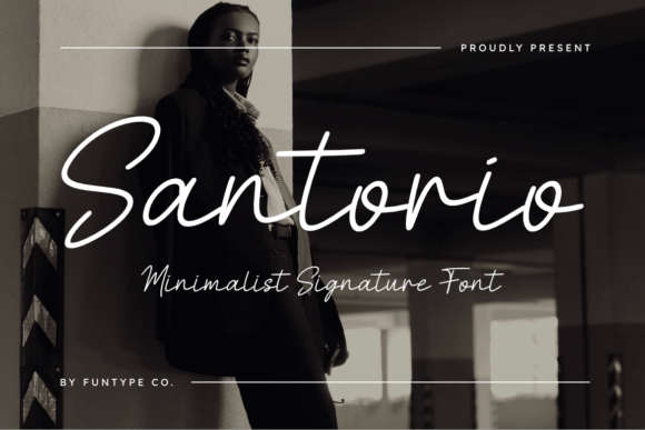 Santorio: Crafting Elegant, Minimalist Typography