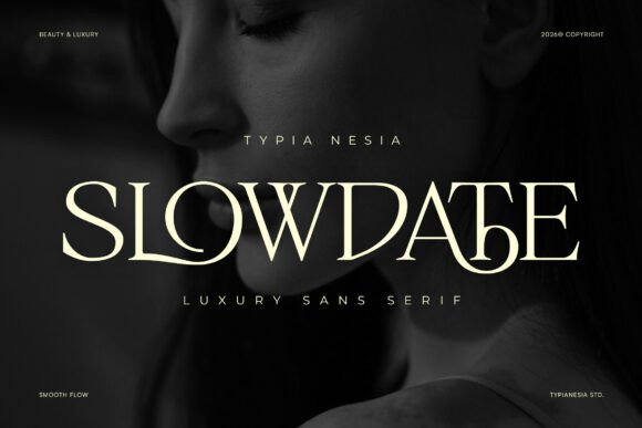 Slowdate: Crafting Timeless Elegance in Modern Typography