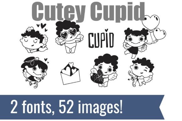 Unlock Endless Creativity with Cutey Cupid Dingbat Fonts