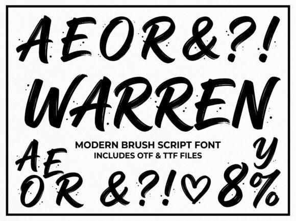 Warren: The Display Typeface That Commands Attention